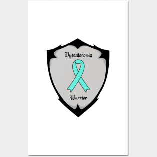 Dysautonomia Warrior Shield Posters and Art